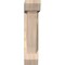 Ekena Millwork Traditional Slat Smooth Bracket w/ Offset Brace, Douglas Fir, 5 1/2"W x 20"D x 24"H BKT0604X20X24TRA06SDF - alternate 2